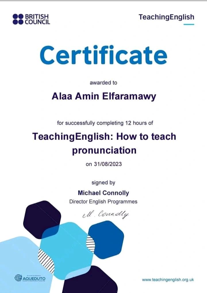 Teaching Pronunciation Certificate - British Council